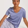 Calida Favourites Rosy Kurzarm-Shirt, V-Neck 22