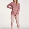 Calida Lovely Nights Bündchen-Pyjama 25