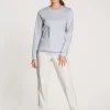 Calida Midnight Checks Bündchen-Pyjama 17